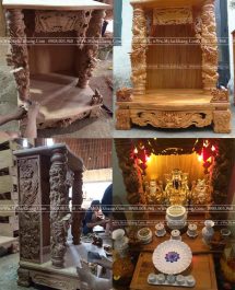 Bàn thờ ông địa thần tài cho nhà hàng