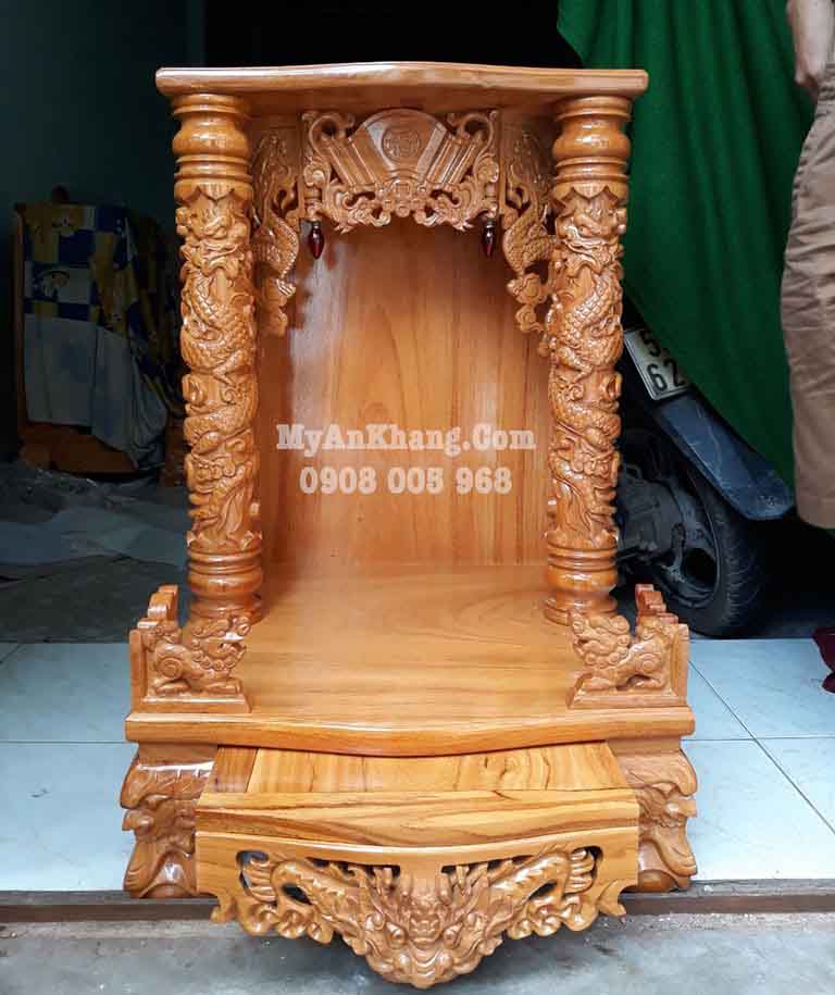 Bàn thờ thần tài ông địa ngang 61x61x88