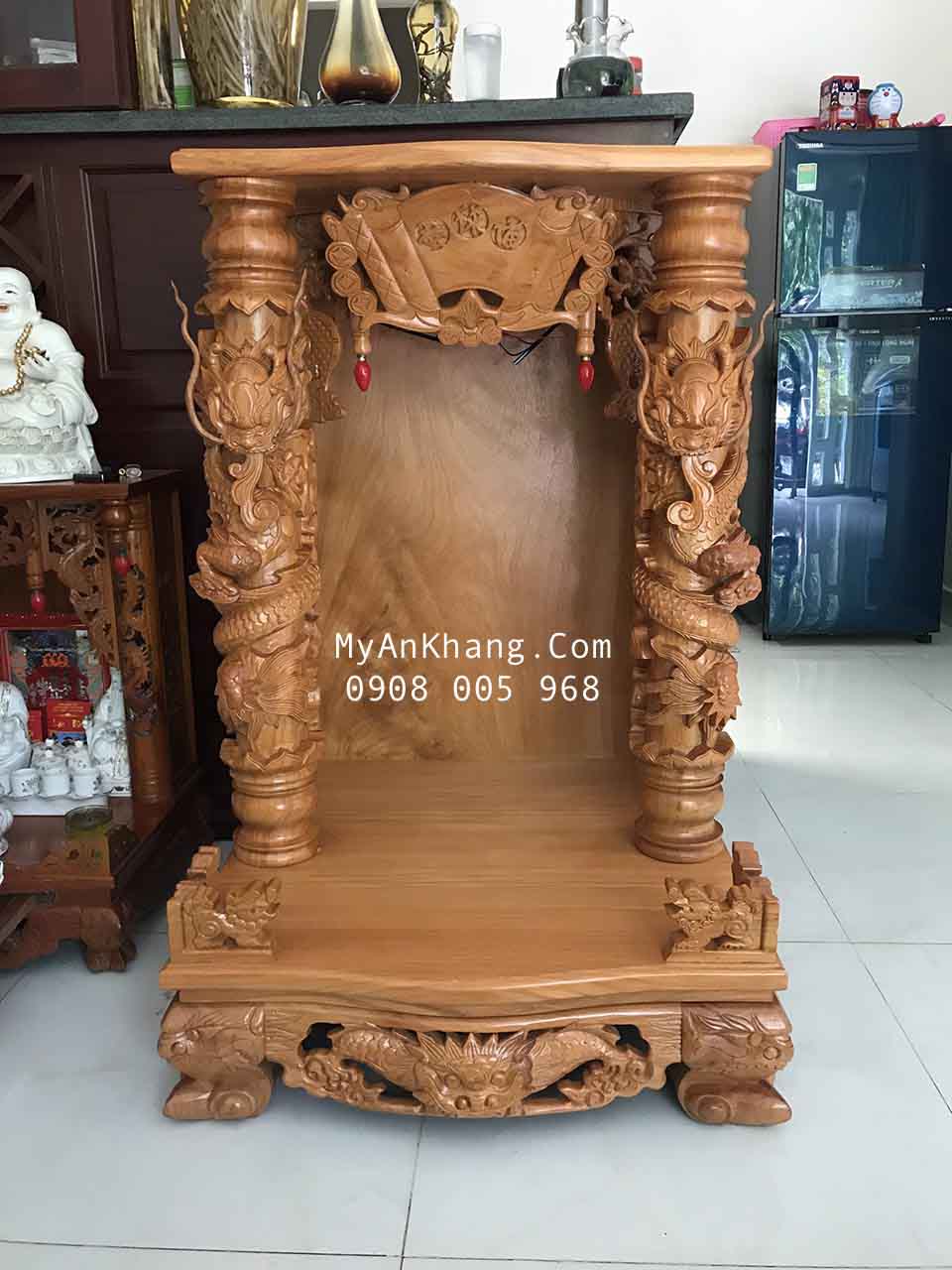 Bàn thờ thần tài đẹp Tân Uyên Bình Dương 