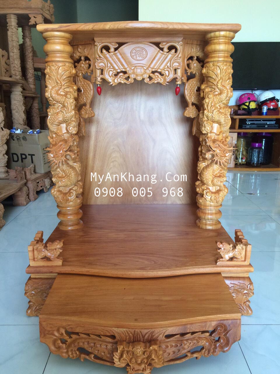 Bàn thờ thần tài ông địa tại Bà Rịa Vũng Tàu 