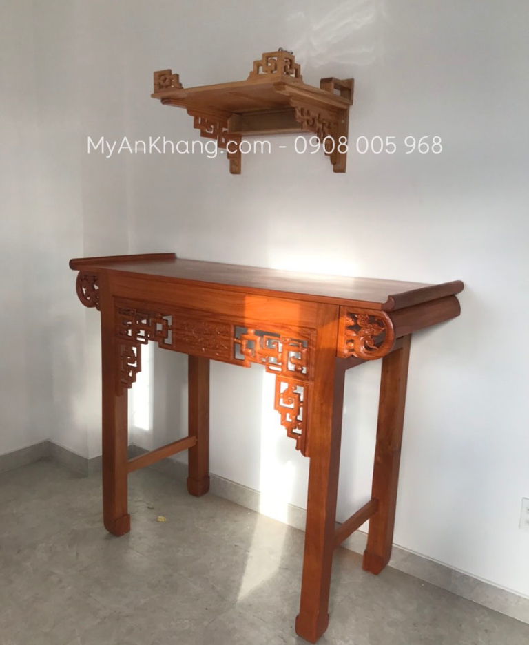 bàn thờ gỗ treo tường tphcm