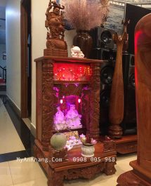 Vị trí đặt bàn thờ ông địa dựa vách tường
