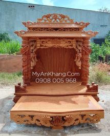 Bàn thờ ông địa mái chùa đẹp tại quận 10 11 tphcm