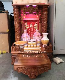 Bàn thờ ông địa thần tài đẹp tại quận 6 TPHCM
