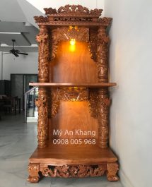 Bàn thờ Thần Tài Ông Địa 2 tầng