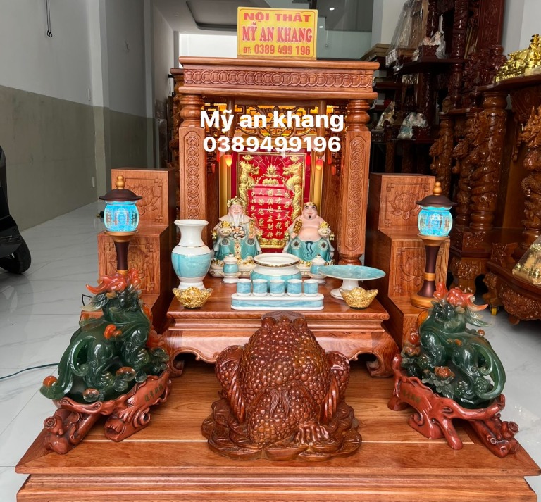 lập bàn thờ Thần tài gồm những gì