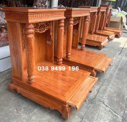 Bàn thờ ông địa gỗ hương giá rẻ tphcm