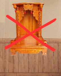 Bàn thờ Ông Địa treo tường được không?