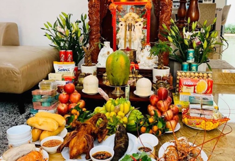 cách thờ ông Thần Tiền