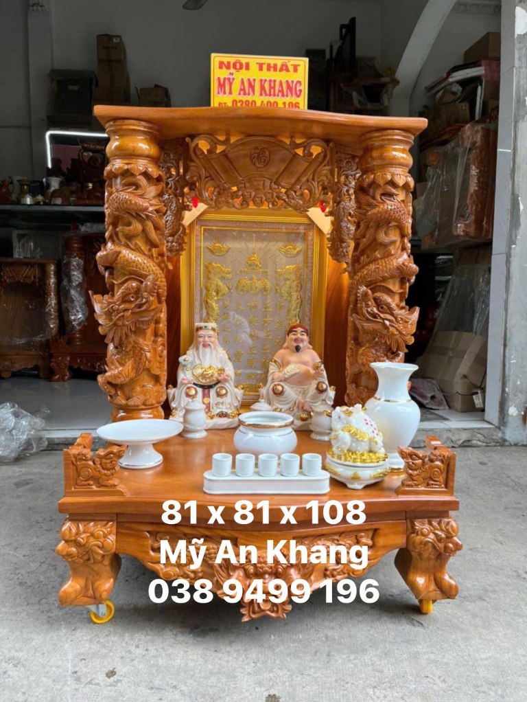 kích thước chuẩn bàn thờ Ông Địa
