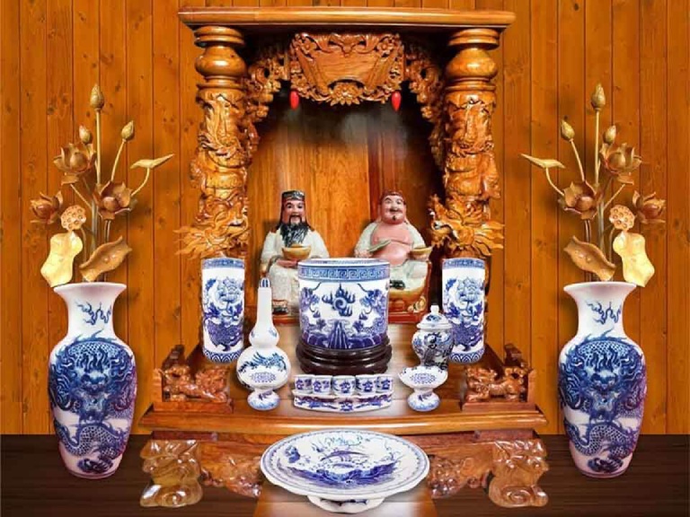 những kiêng kỵ khi đặt bàn thờ thần tài