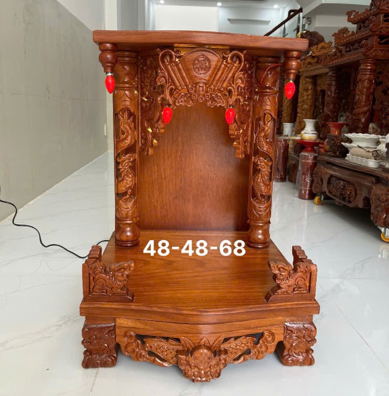 mẫu Bàn thờ Ông Địa Rồng đặt ở phòng trọ