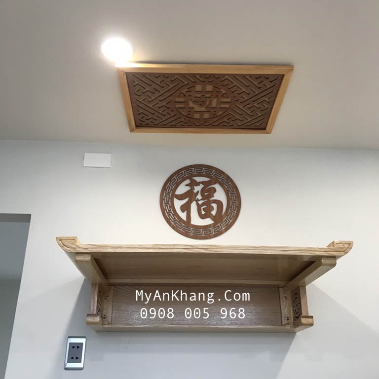 Bàn thờ Phật Quan Âm treo tường TPHCM
