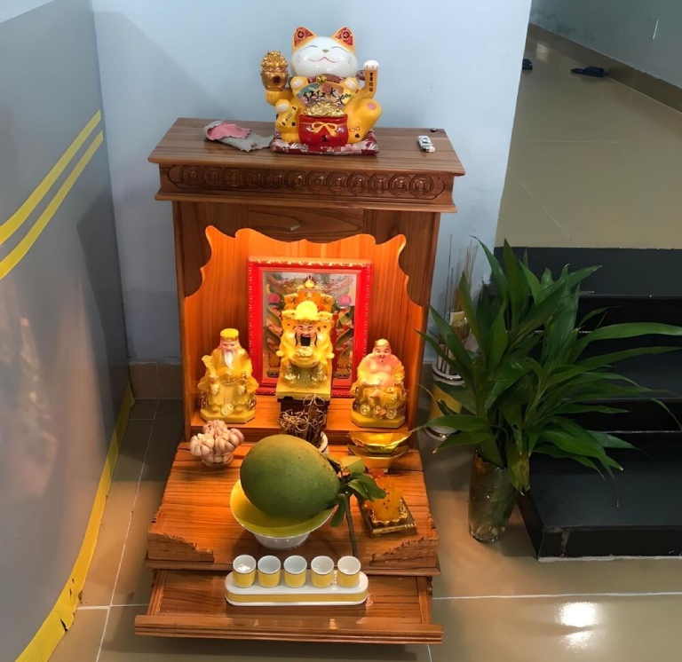 Cách lập bàn thờ Thần Tài tại nhà