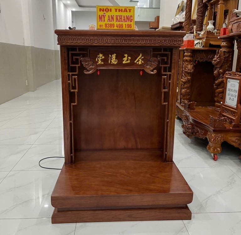 Mẫu bàn thờ Thần Tài Ông Địa hiện đại
