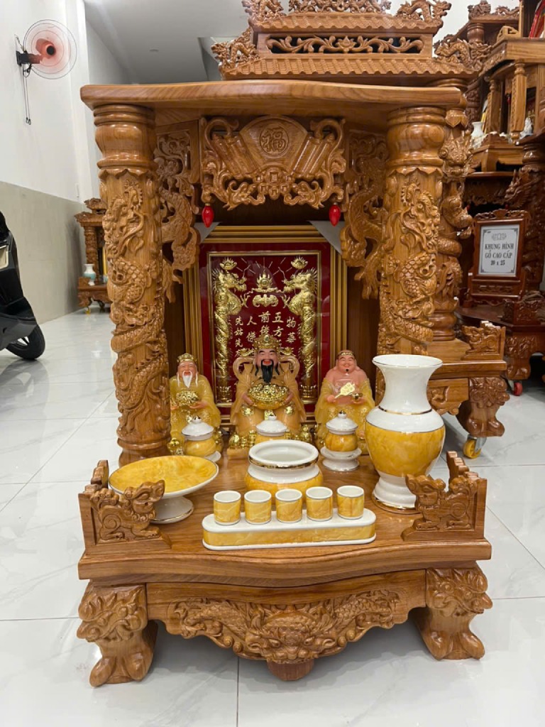 Trọn Bộ Bàn Thờ Ông Địa Cao Cấp